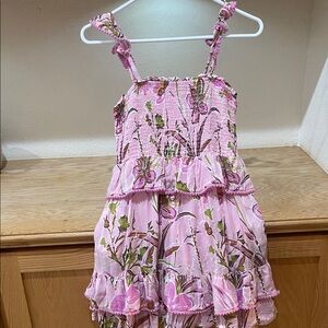 Vineyard Vines Light Pink Floral Dress